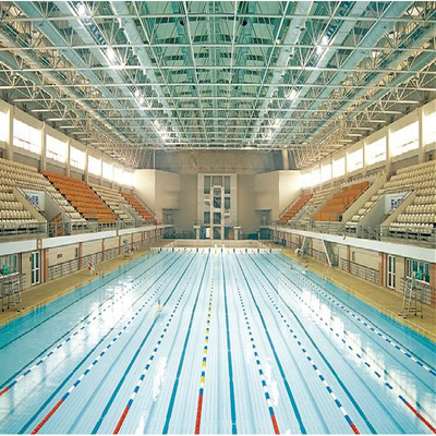 Dach des S355JR-Fußball-Stadions-Struktur-Entwurfs-ENV, das für Basketball-Turnhalle verbiegt