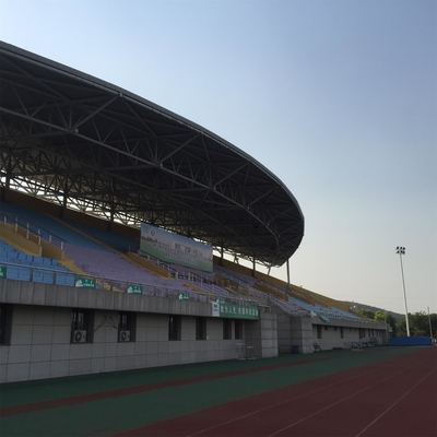 Vorgefertigte Raumrahmenstrukturen aus Leichtstahl für die Ausbreitung von Stadiondecken
