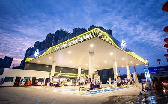 Raumrahmen Stahlkonstruktionen Dächer Tankstellen Mautbahnen Dachsystem ISO GB