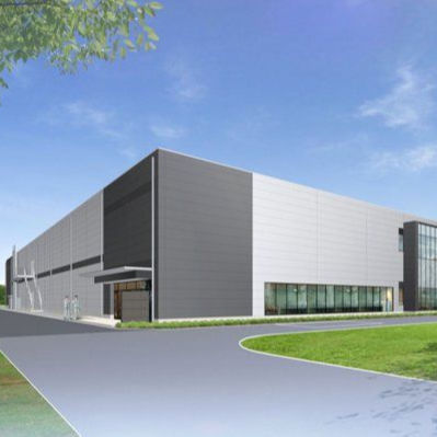 Leichtes vorgefertigtes Stahlkonstruktionslager Hangar GB-Standard