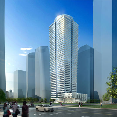 Quick Delivery 15-21 Days Customized Color Steel Structure Building with 50 Years Usage