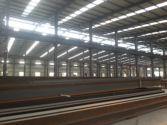 Fertigdes metallq235 Strahln-Weiß Lager-Dachstuhl PU-Stahl-H
