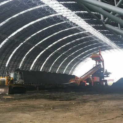 Heißes Bad-galvanisierte Stahlbaugebäude wölben strukturelles Raumfachwerk 300m