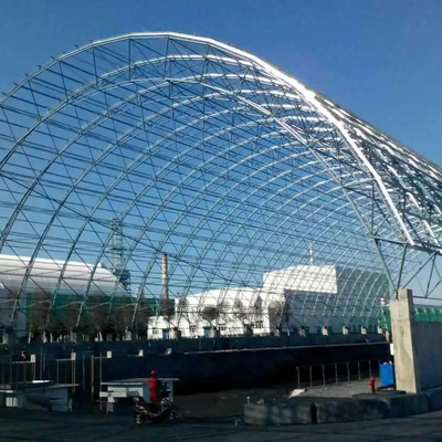 Heißes Bad-galvanisierte Stahlbaugebäude wölben strukturelles Raumfachwerk 300m