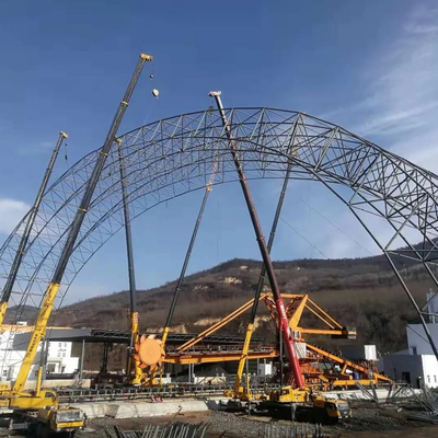 Vorfabrizierte SGS-helle Stahlrahmen-Gebäudestruktur S235JR für Kohlen-Halle