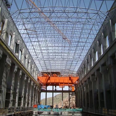 Großes heißes Bad der Spannen-100m galvanisierte Stahlkonstruktions-Raumfachwerk Q235