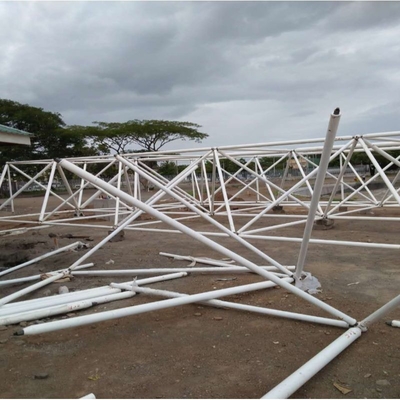 Q355 Stahlbau-Stahlkonstruktions-Deckung der Raumfachwerk-0.5mm 0.9mm