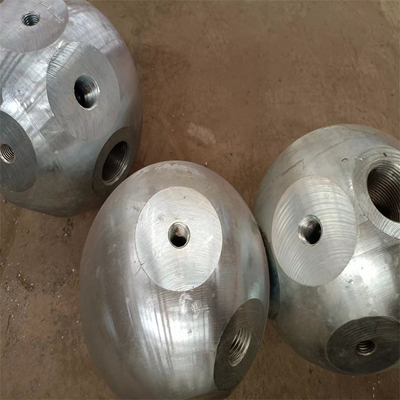 S235JR fertigte Dach des Raumfachwerk-Komponenten-Ball-50-150mm mit Kegel-Kopf besonders an
