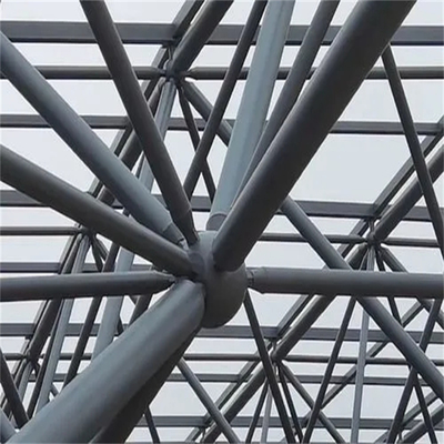 Q345 fabrizierte Raumfachwerk-Knoten Verbindung galvanisiertes GB vor