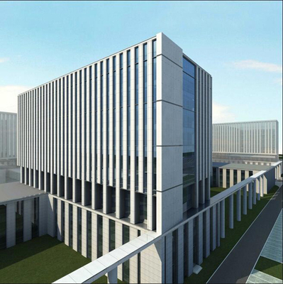 Modedesign Low-E-Glasgebäudefassaden doppelt verglaste Glasvorhangfassade