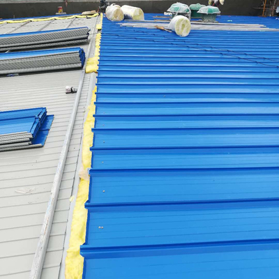 Fertig-Q345 industrielles Tin Roof Maintenance 0.8mm 50mm galvanisiert