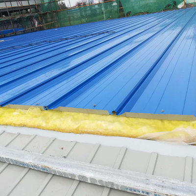 Metalldach-Wartung des Grün-Q235 fertigte 0.8mm für Platten-Wand besonders an
