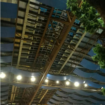 Stahlkonstruktion des Binder-Q235, die graue ENV für Innenwasser-Freizeitpark überdacht