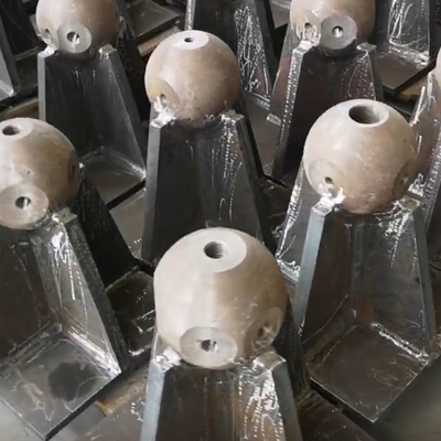 Vorfabrizierter Raumfachwerk-Knoten-Bolzen-Ball fertigte GB auf Baustelleneinrichtung besonders an