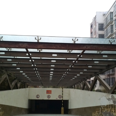 Vorfabriziertes Dach-Hauben-Oberlicht 960mm des Polycarbonats-Q345 fertigte besonders an
