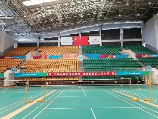 GB-PU-Dach-galvanisierte vorfabriziertstahlkonstruktions-Raumfachwerk-Stadion