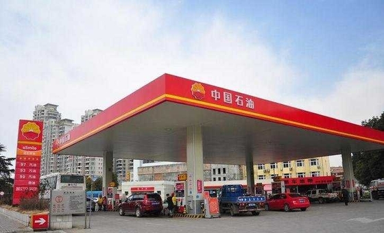 ENV-Dach-führte kleine Tankstelle-Überdachung einlagiges Gitter des Umbau-30m