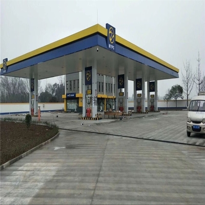 Erdöl-Überdachungs-Dach 50mm des Tankstelle-Bau-960mm 0.8mm