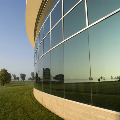 Täfelt Außenfassade Q355 1.5mm doppelte Glaszwischenwand CAD
