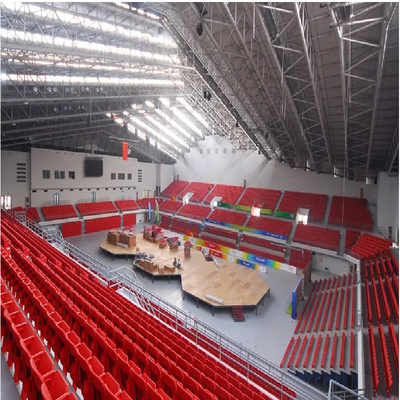 Dach des S355JR-Fußball-Stadions-Struktur-Entwurfs-ENV, das für Basketball-Turnhalle verbiegt