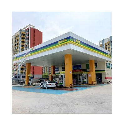 Raumrahmen Stahlkonstruktionen Dächer Tankstellen Mautbahnen Dachsystem ISO GB