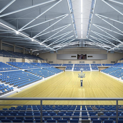 Vorfabrizierte Stahlkonstruktion des starken und dauerhaften Stadions