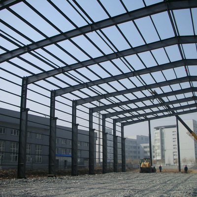 Vorfabrizierte Entwurfs-große Spannen-Stahlrahmen-Halle Q235 Q345 Q355