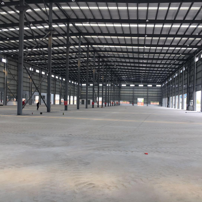 Helle strukturelle Stahlfabrik-dauerhafter Entwurf für Stahlwerk