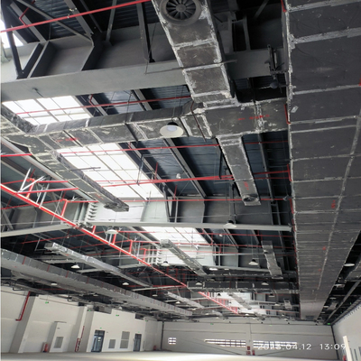 Einzelnes Bucht-Stahlkonstruktionslagerdach CAD Q235B für Hall Shed