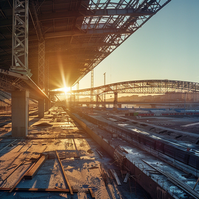 Großflächige Stahlrahmestrukturen für effiziente Bahnhofsbauten Robuste und vielseitige Lösungen