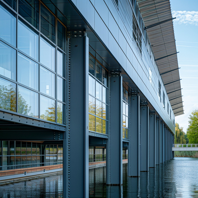 Erweiterte Lösungen für Raumrahmen für Konferenzgebäude Funktionale und ästhetische architektonische Unterstützung