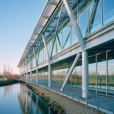 Erweiterte Lösungen für Raumrahmen für Konferenzgebäude Funktionale und ästhetische architektonische Unterstützung