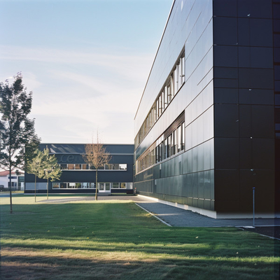 Aluminium-Vorhangwände für Krankenhausgebäude