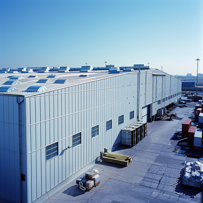 Stahl-Portalrahmen für Logistikzentren Effiziente und flexible Gebäudelösungen