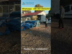 Vorgefertigte leichte Stahlrahmen-Gebäudestrukturen für Tankstellen.